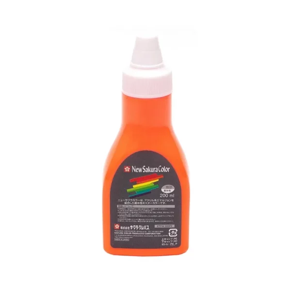 サクラ　ニューサクラカラー　　ポリチューブ入り　蛍光/金/銀　２００ｍｌ